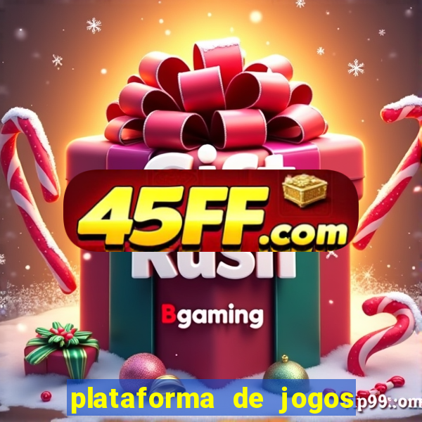 plataforma de jogos pagando no cadastro sem deposito